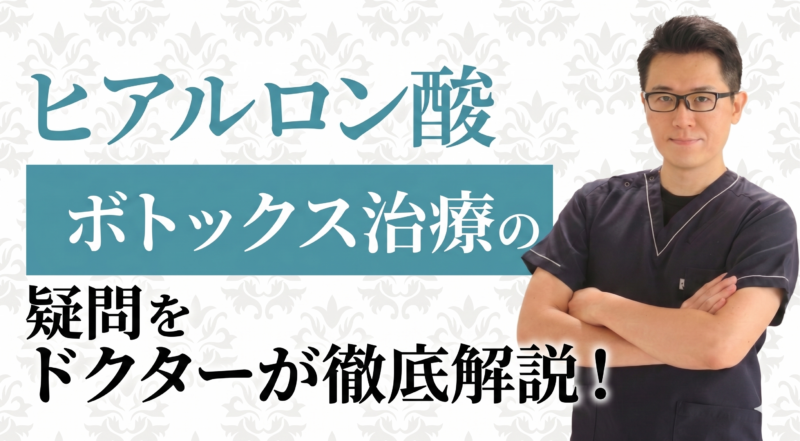 失敗したくない方必見！ボトックスの効きすぎ・左右差の修正方法と正しい知識