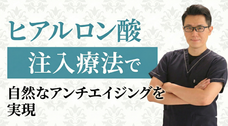 ヒアルロン酸注入で後悔しない!ナチュラルな若返りを叶える治療とクリニック選び
