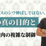 ボトックスについての誤解を解く！シワ伸ばしではない、その真の目的と顔の筋肉の複雑な制御